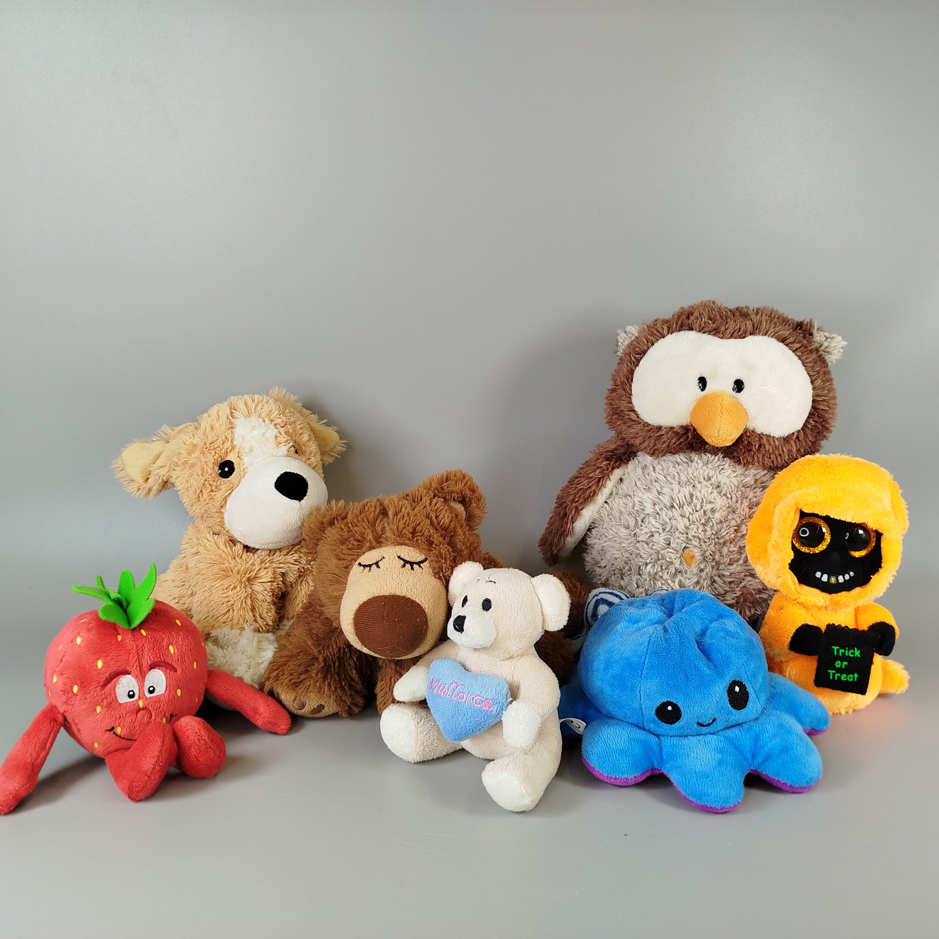 Stofftiere Konvolut - 7-teilig, verschiedene Marken